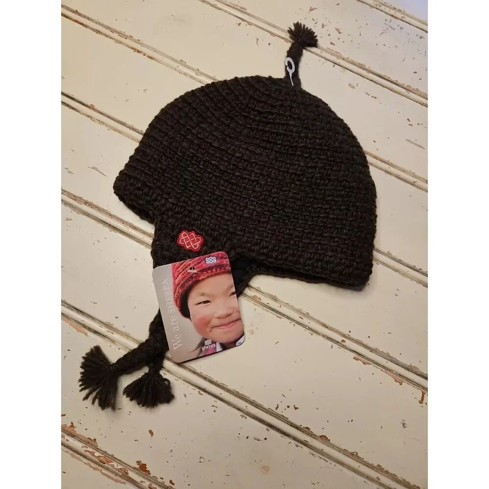 Kids WOOL Jiri Hat, #523 JUNIPER LARGE/XLSHERPA